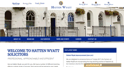 Desktop Screenshot of hatten-wyatt.com